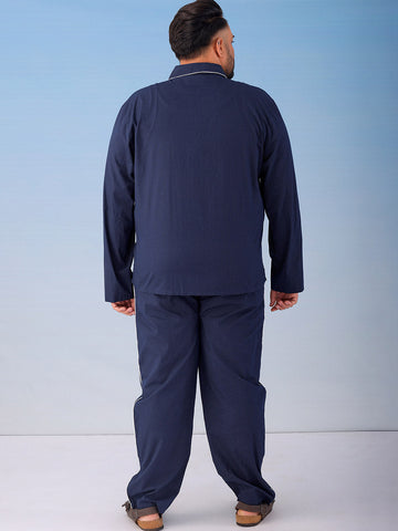 Shop Men's Printed Plus Size Lounge Set Online.