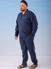 Shop Men's Printed Plus Size Lounge Set Online.