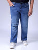 Men's Blue Bootcut Fit Casual Jeans