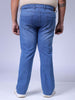 Men's Blue Bootcut Fit Casual Jeans