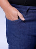 Men's Blue Bootcut Fit Casual Jeans