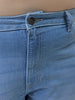 Men's Blue Bootcut Fit Casual Jeans