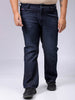 Men's Plus Size Bootcut Solid Jeans