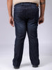 Men's Plus Size Bootcut Solid Jeans