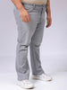 Men's Plus Size Bootcut Solid Jeans