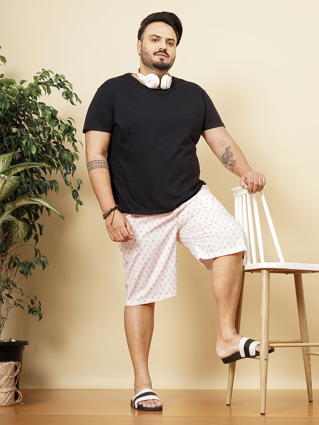 Shop Men's Printed Plus Size Boxers Online.