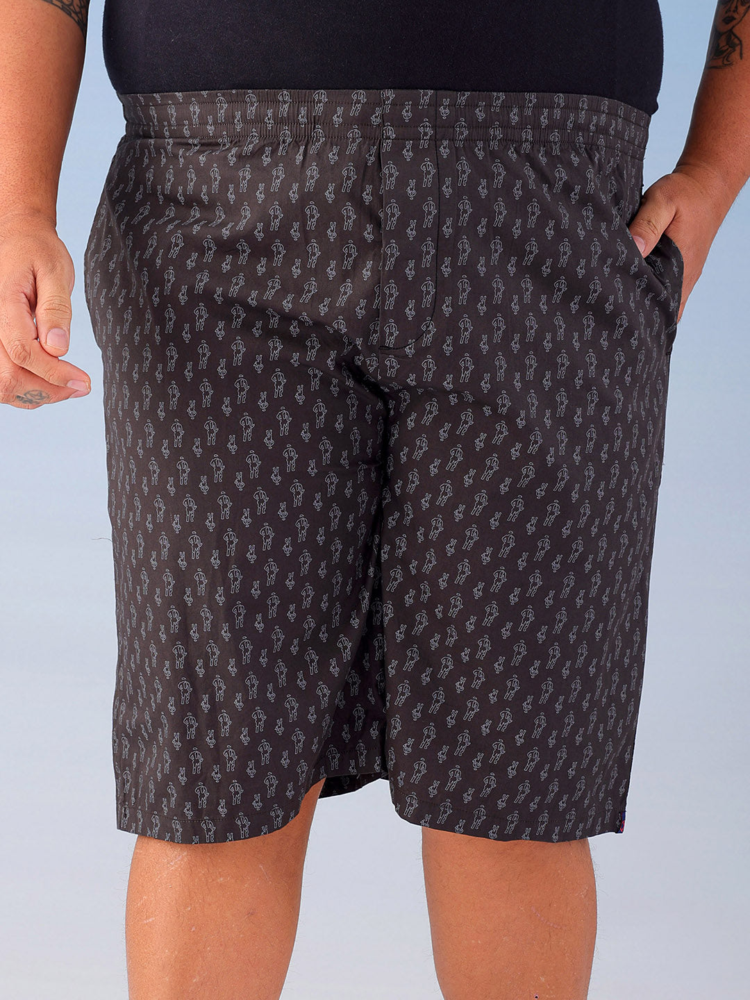 Shop Men's Printed Plus Size Boxers Online.