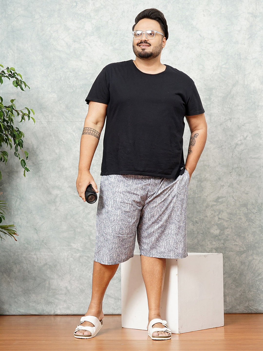 Shop Men's Printed Plus Size Boxers Online.