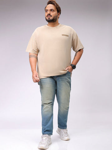 Men's Blue Carrot Fit Casual Jeans