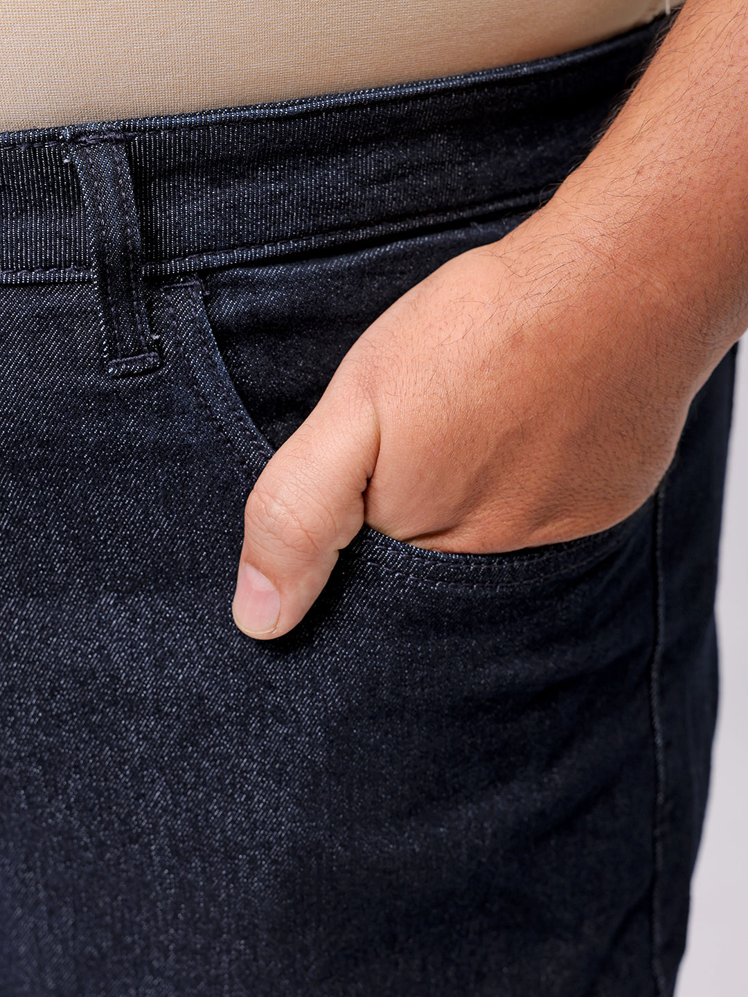 Men's Blue Carrot Fit Casual Jeans