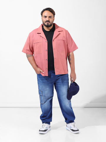 Men's Blue Regular Fit Casual Jeans