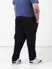 Men's Black Regular Fit Casual Jeans
