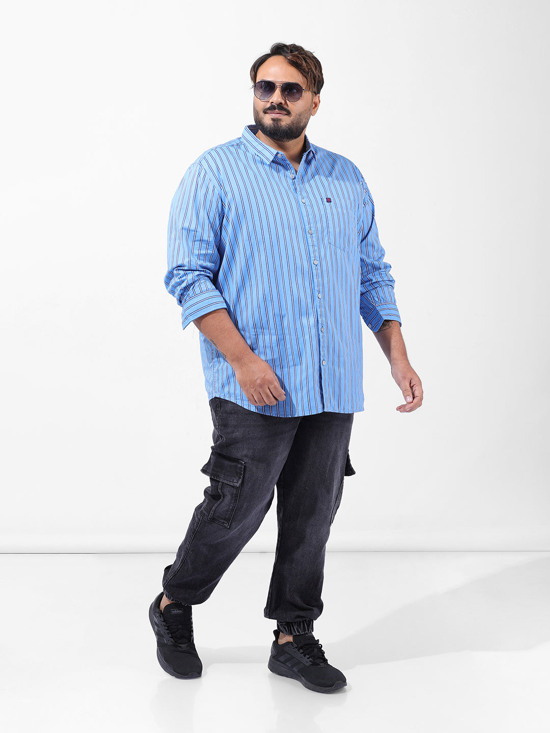 Men's Grey Regular Fit Casual Jeans