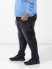 Men's Grey Regular Fit Casual Jeans