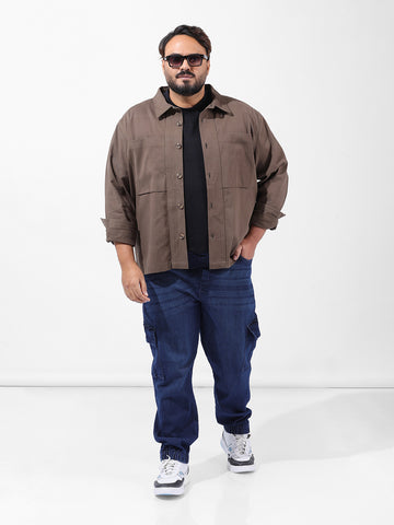 Men's Blue Regular Fit Casual Jeans