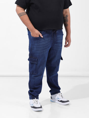 Men's Blue Regular Fit Casual Jeans