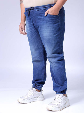 Men's Blue Slim Fit Casual Jeans