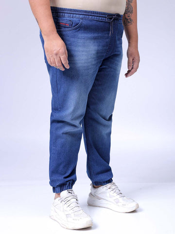 Men's Blue Slim Fit Casual Jeans