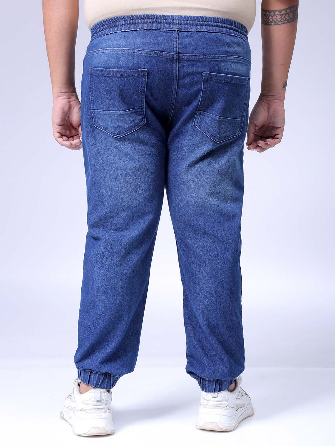 Men's Blue Slim Fit Casual Jeans