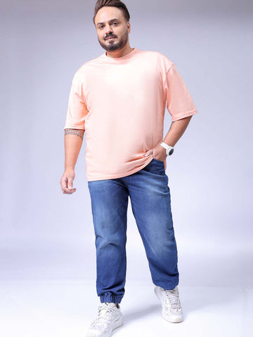 Men's Blue Slim Fit Casual Jeans