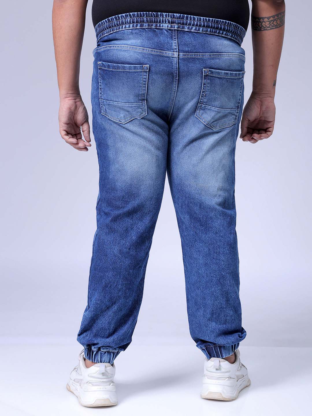 Men's Blue Slim Fit Casual Jeans