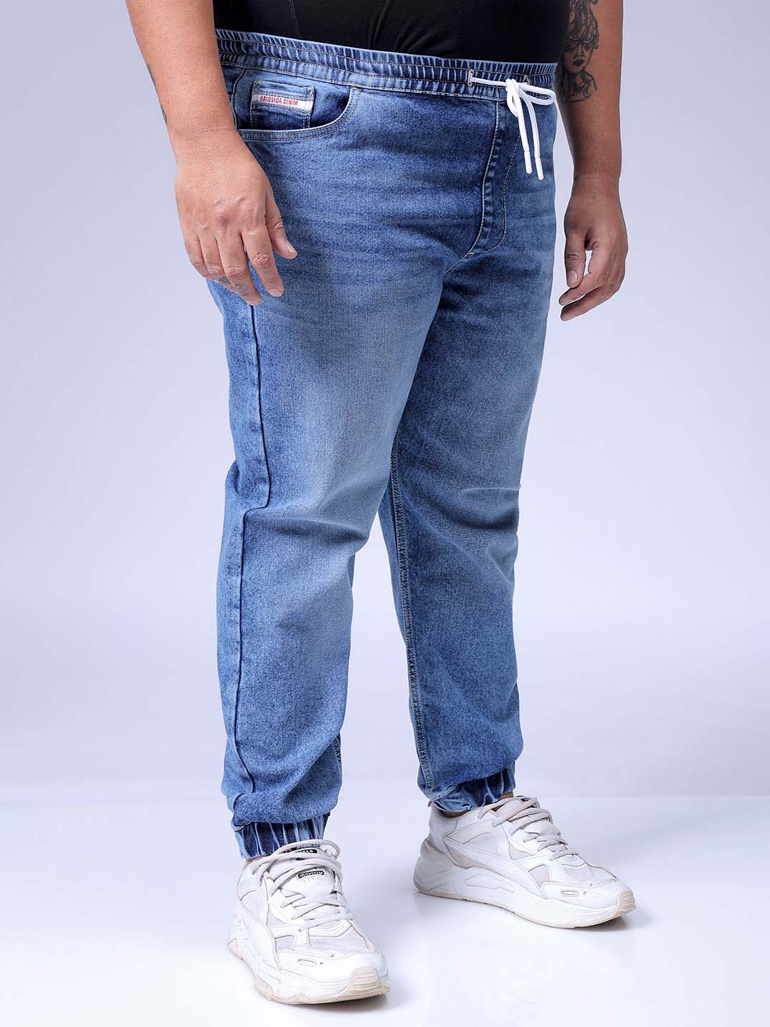 Men's Blue Slim Fit Casual Jeans