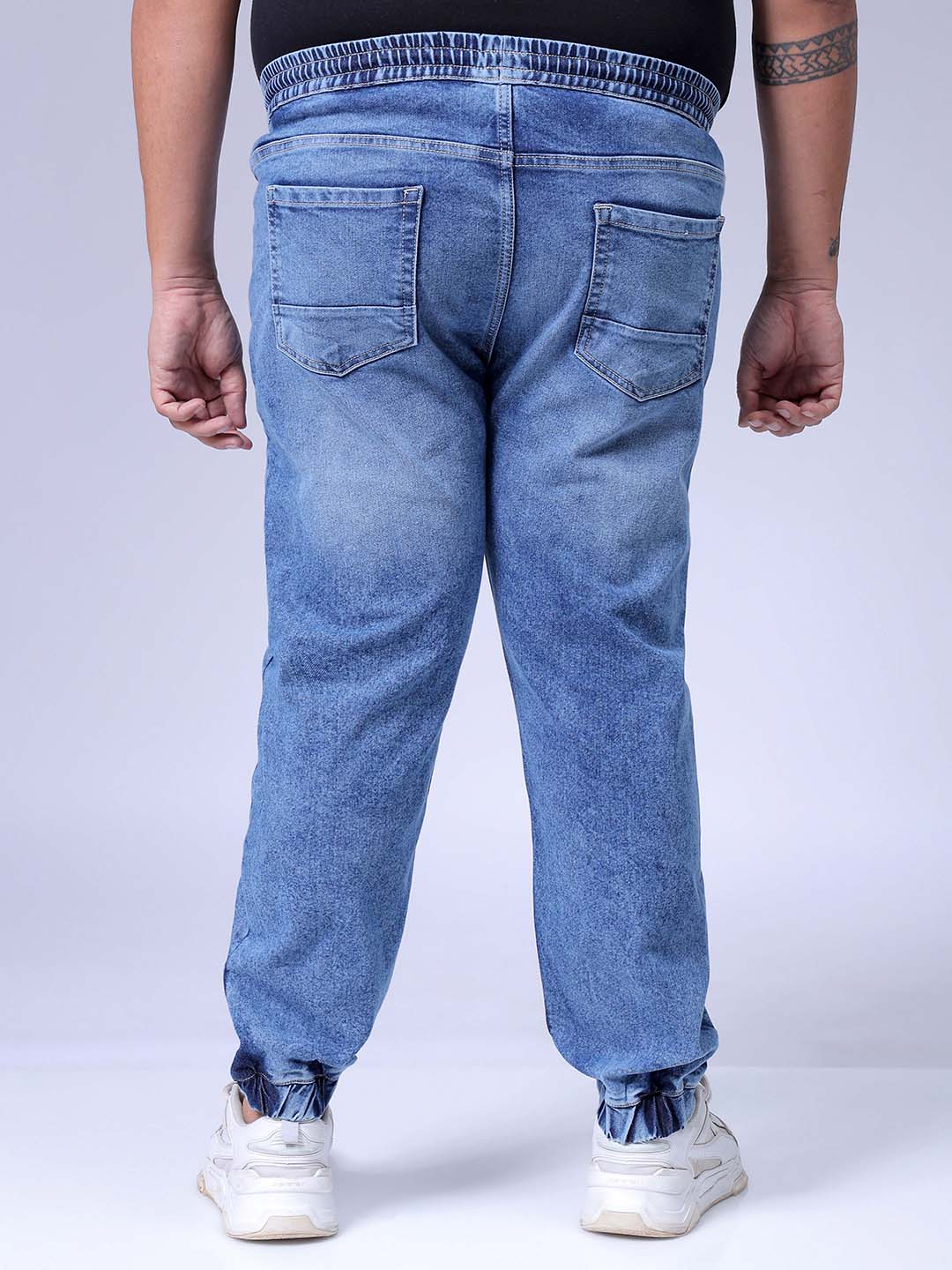 Men's Blue Slim Fit Casual Jeans