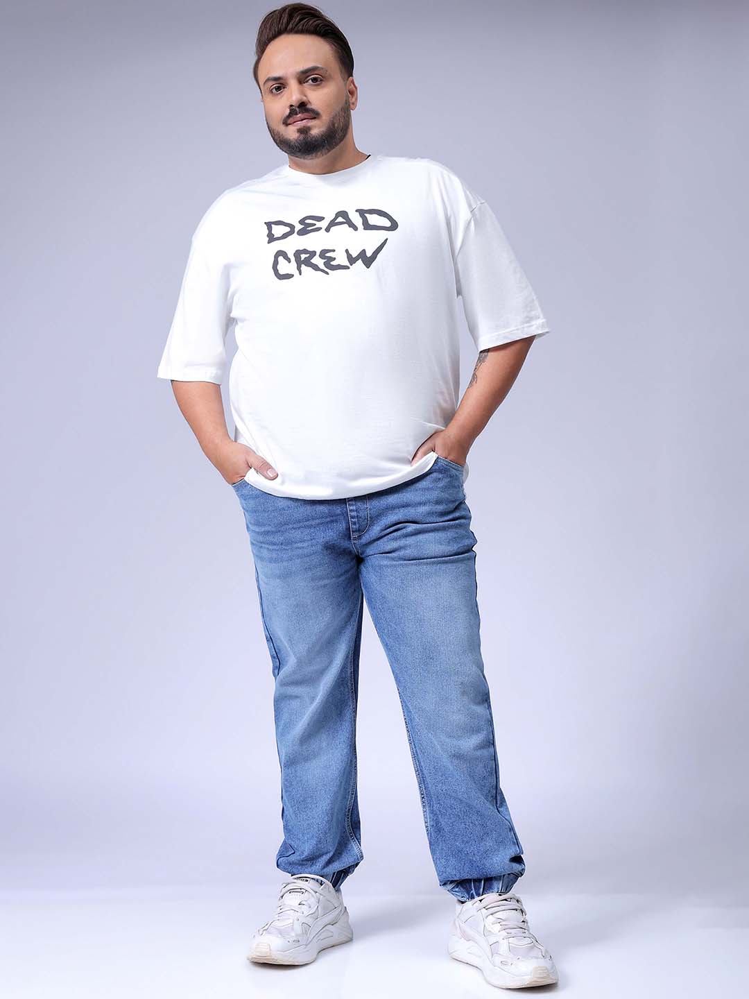 Men's Blue Slim Fit Casual Jeans