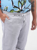 Men's Grey Regular Fit Casual Shorts