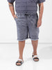 Men's Grey Regular Fit Casual Shorts