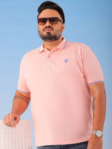 Shop Men's Solid Plus Size T-Shirt Online.