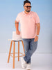 Shop Men's Solid Plus Size T-Shirt Online.