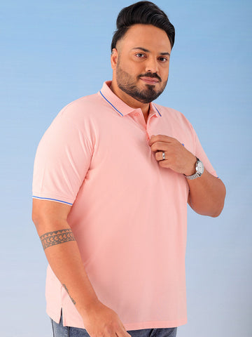Shop Men's Solid Plus Size T-Shirt Online.