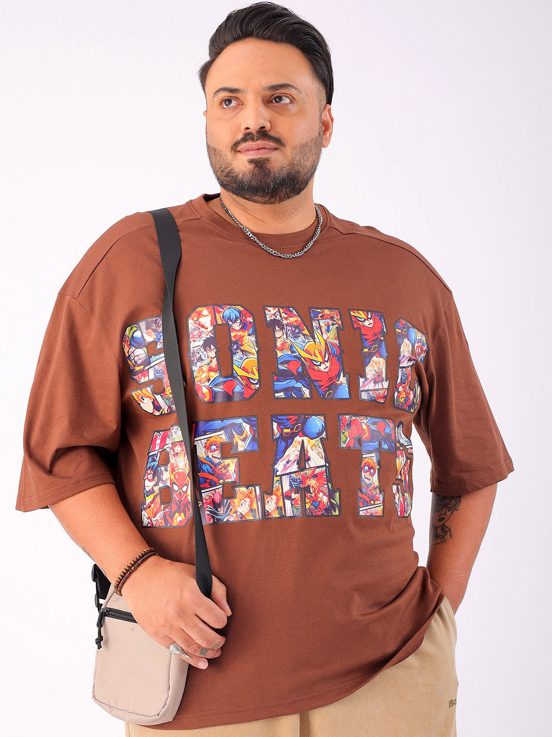 Shop Men's Printed Plus Size T-Shirt Online.