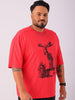 Shop Men's Printed Plus Size T-Shirt Online.