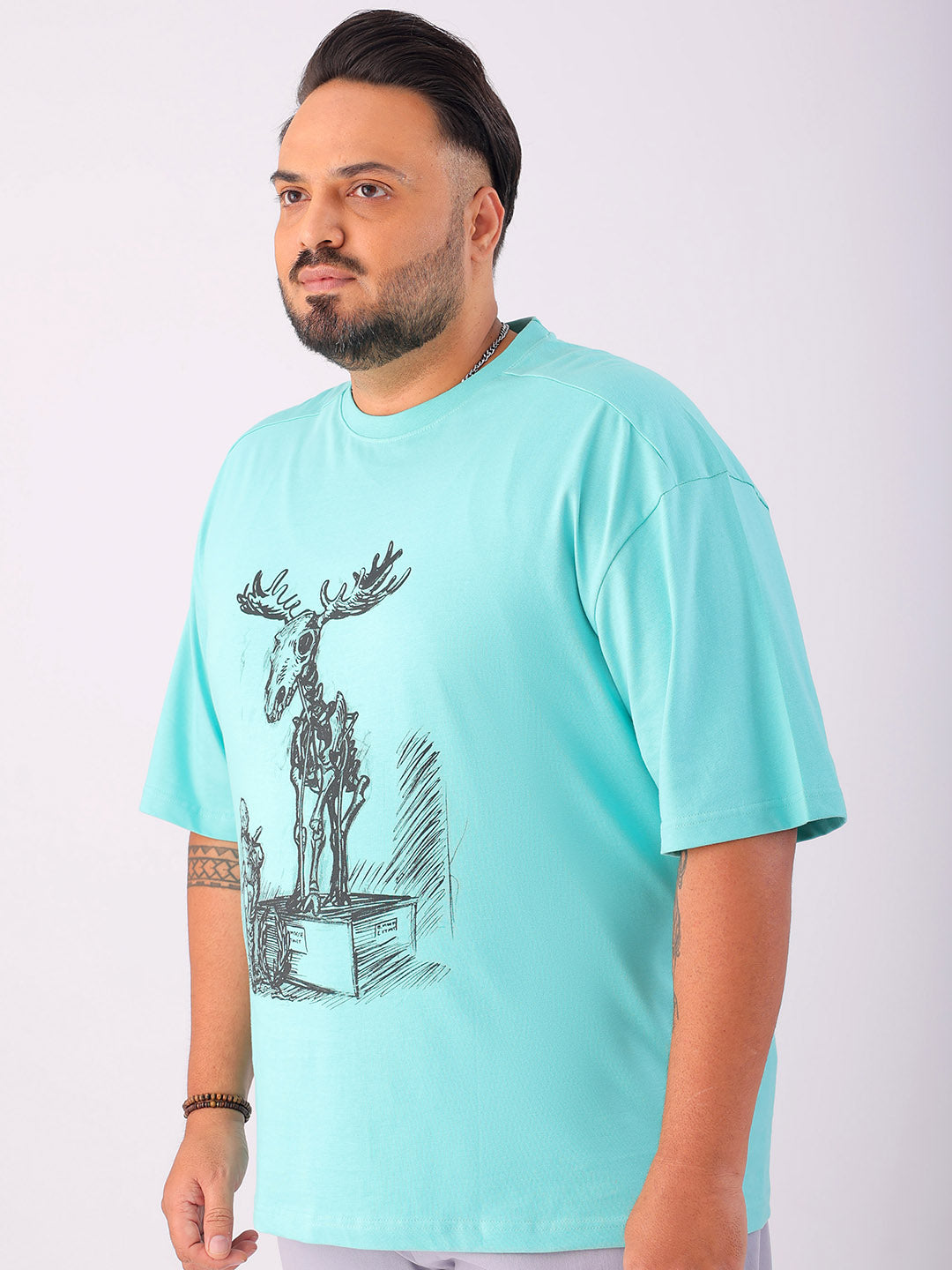 Shop Men's Printed Plus Size T-Shirt Online.