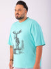 Shop Men's Printed Plus Size T-Shirt Online.