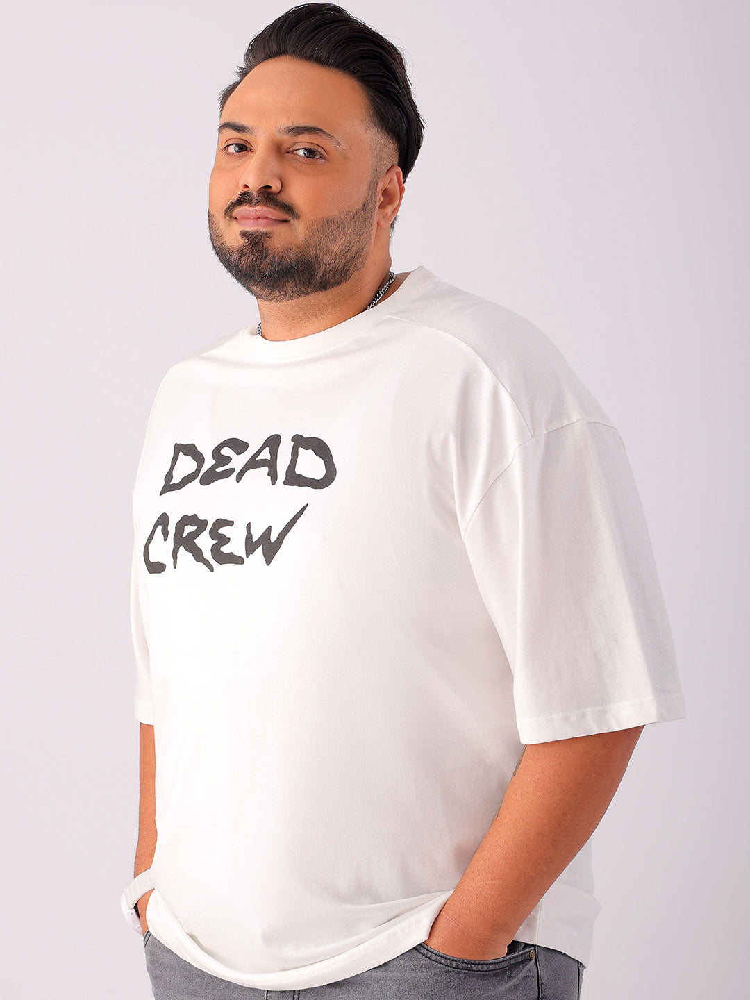 Shop Men's Back Printed Plus Size T-Shirt Online.