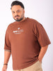 Shop Men's Back Printed Plus Size T-Shirt Online.