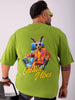 Shop Men's Back Printed Plus Size T-Shirt Online.