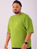 Shop Men's Back Printed Plus Size T-Shirt Online.