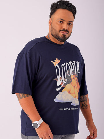 Shop Men's Printed Plus Size T-Shirt Online.