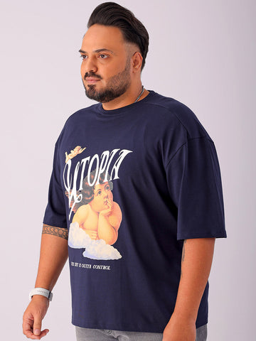 Shop Men's Printed Plus Size T-Shirt Online.