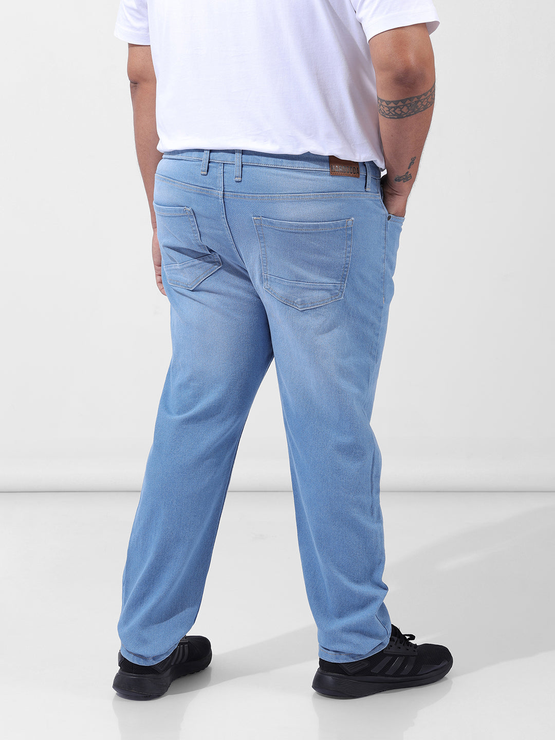 Men's Blue Slim Fit Casual Jeans
