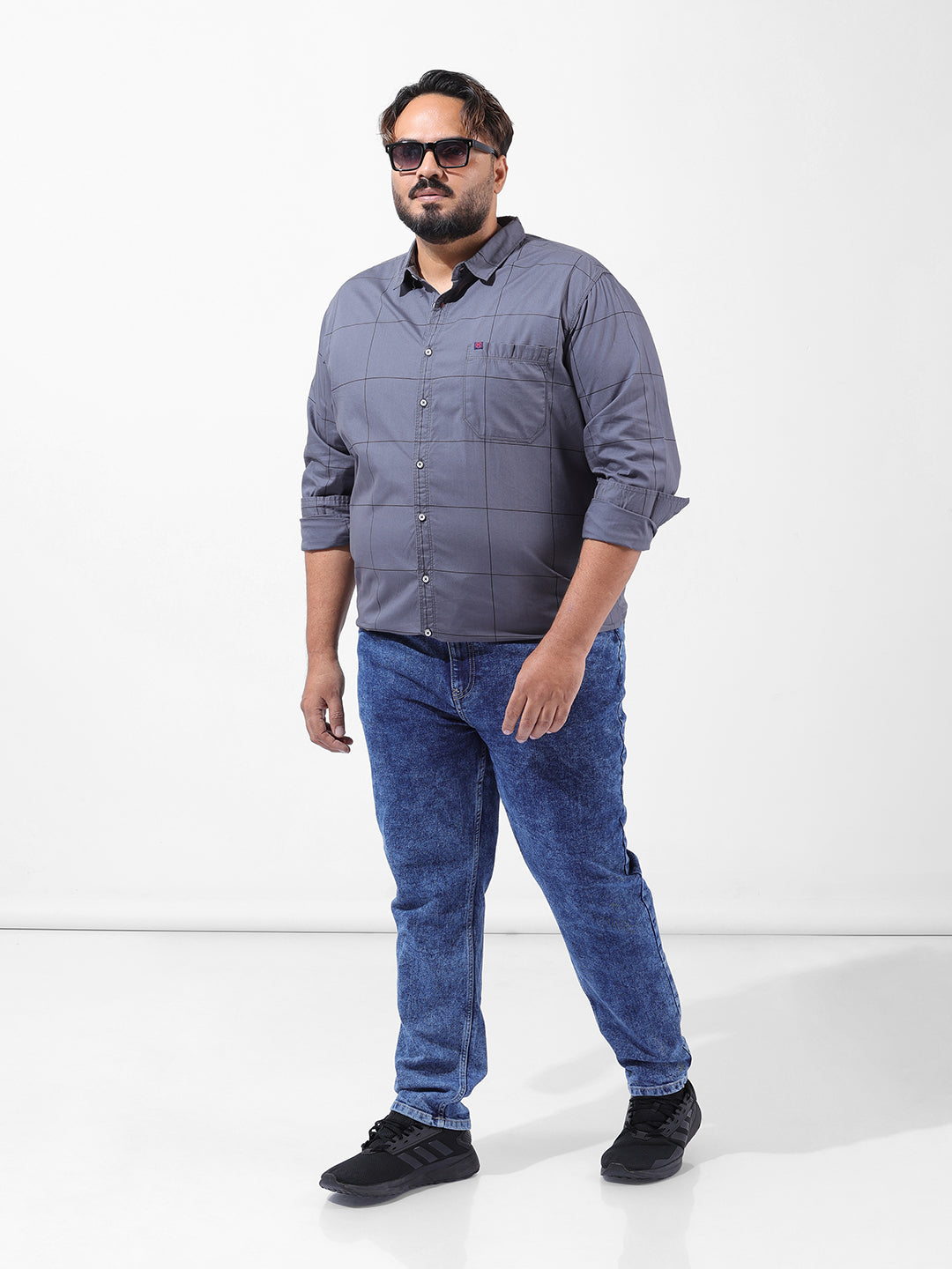 Men's Blue Slim Fit Casual Jeans