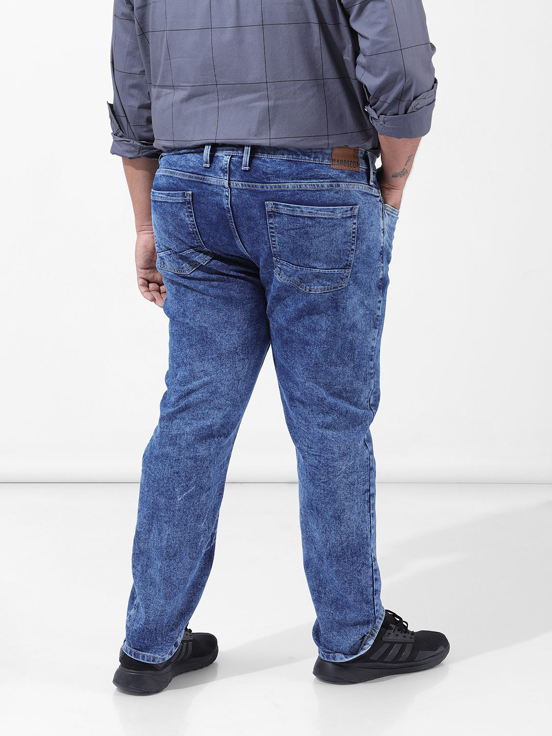 Men's Blue Slim Fit Casual Jeans