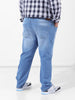 Men's Blue Slim Fit Casual Jeans
