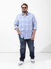 Men's Blue Slim Fit Casual Jeans