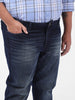 Men's Blue Slim Fit Casual Jeans