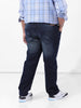 Men's Blue Slim Fit Casual Jeans